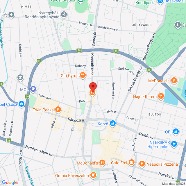 Meteor Gyros Bár - Nyíregyháza